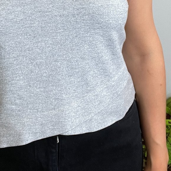 Banana Republic Sleeveless Crossover Crop Top -S- - Picture 6 of 6